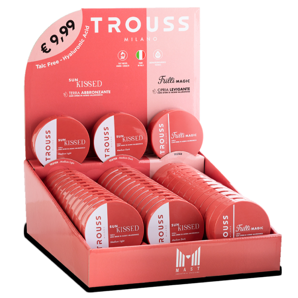 TROUSS MILANO MAKE-UP STAND MAK 56 SUN KISSED & TRILLI MAGIC POWDER