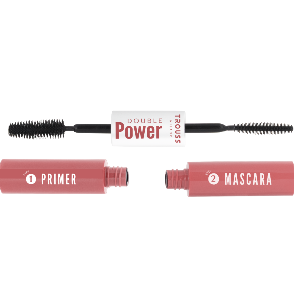 TROUSS MILANO MAKE-UP STAND MAK 60 DOUBLE POWER 2-1 MASCARA - Image 2